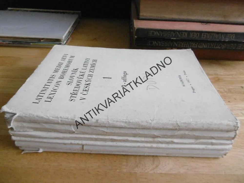 SLOVNÍK STŘEDOVĚKÉ LATINY V ČESKÝCH ZEMÍCH, 1-6, 1977, 