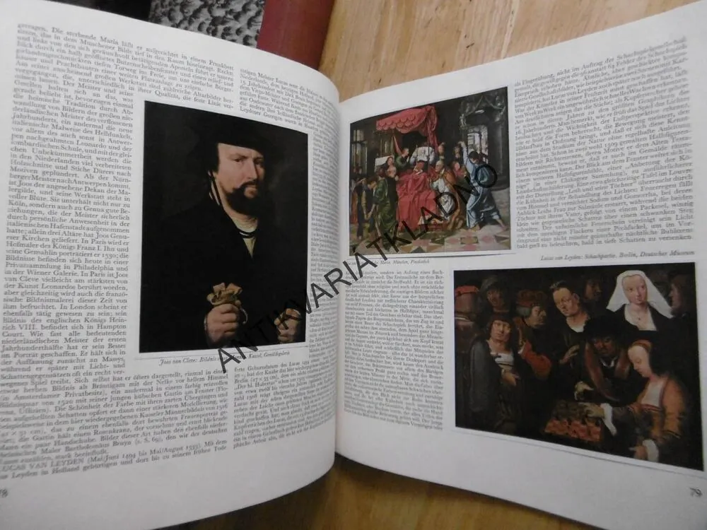 DIE MALEREI DER RENAISSANCE, RENESANČNÍ MALBA,  NĚMECKY, 1938