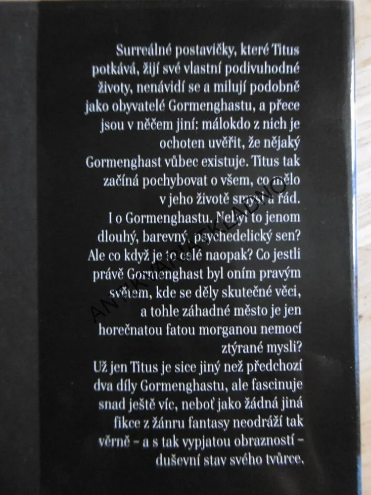 GORMENGHAST, SVAZEK III., UŽ JEN TITUS, MERVYN PEAKE, **an
