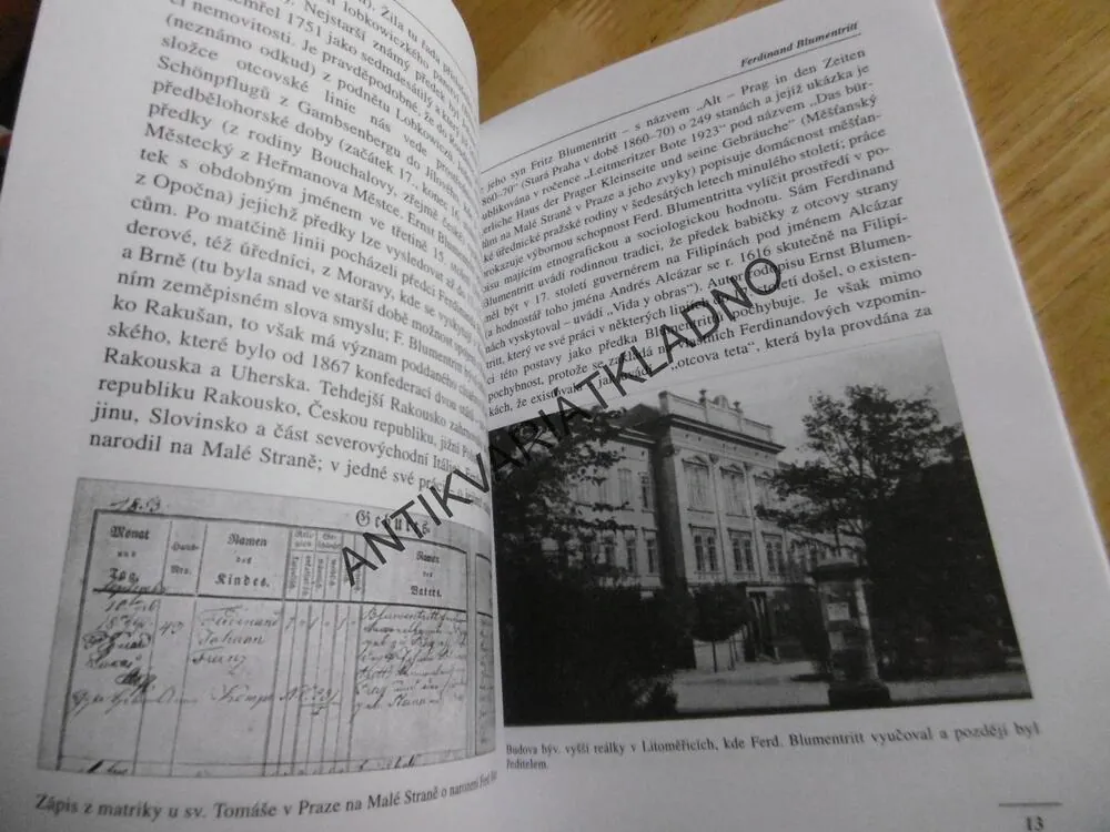 JOSÉ RIZAL, FERDINAND BLUMENTRITT A NOVODOBÉ FILIPÍNY, JINDŘICH TOMAS