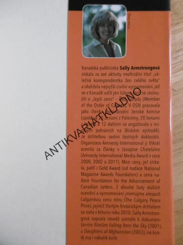 VZPOURA: ÚSVIT NOVÉHO VĚKU PRO VŠECHNY EVINY DCERY, SALLY ARMSTRONGOVÁ, **an