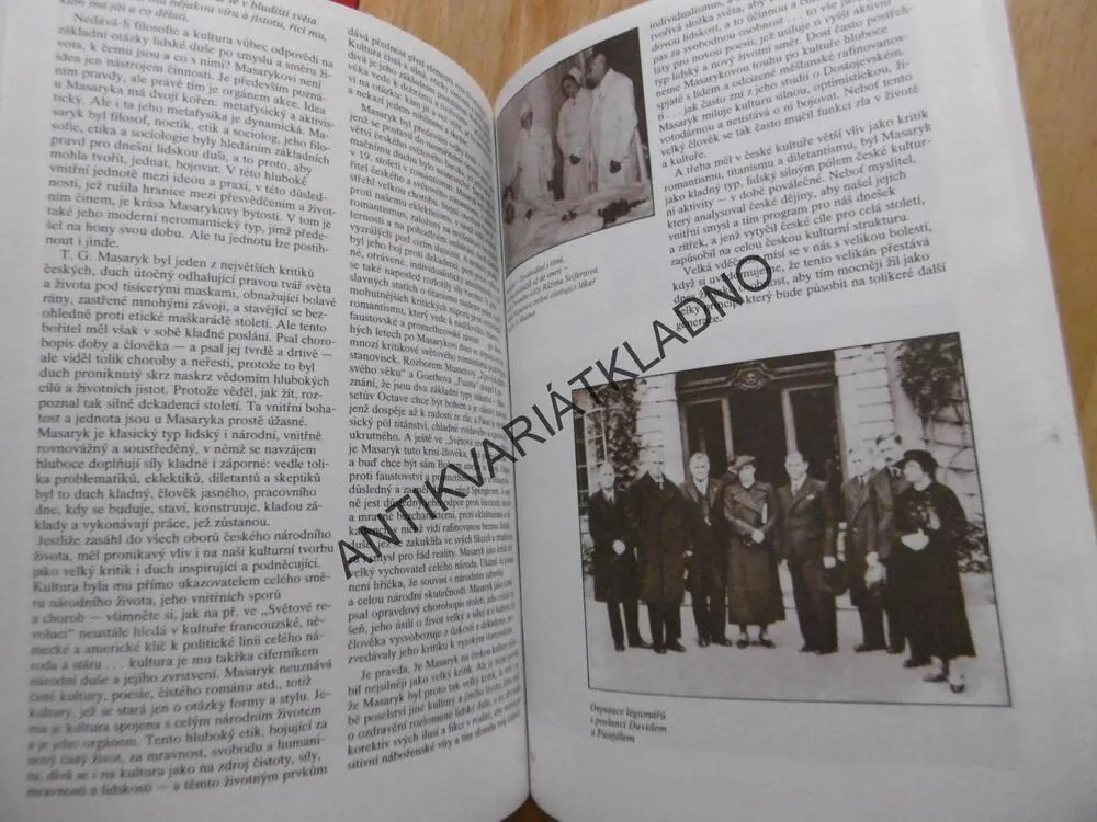 ODKAZ T. G. MASARYKA, **an