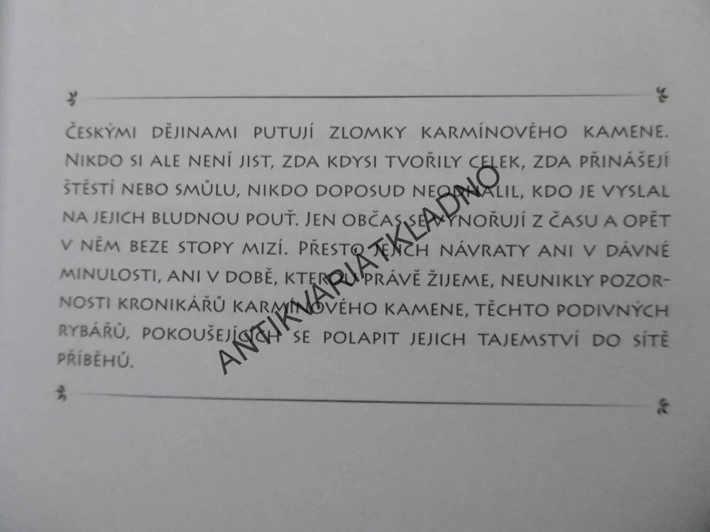 PRSTEN OD VÉVODKYNĚ, FRANTIŠEK NOVOTNÝ, **an