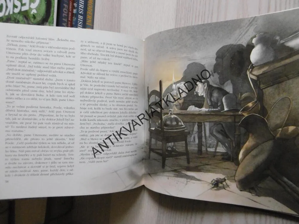 DR. JEKYLL A PAN HYDE, ROBERT LOUIS STEVENSON, **an