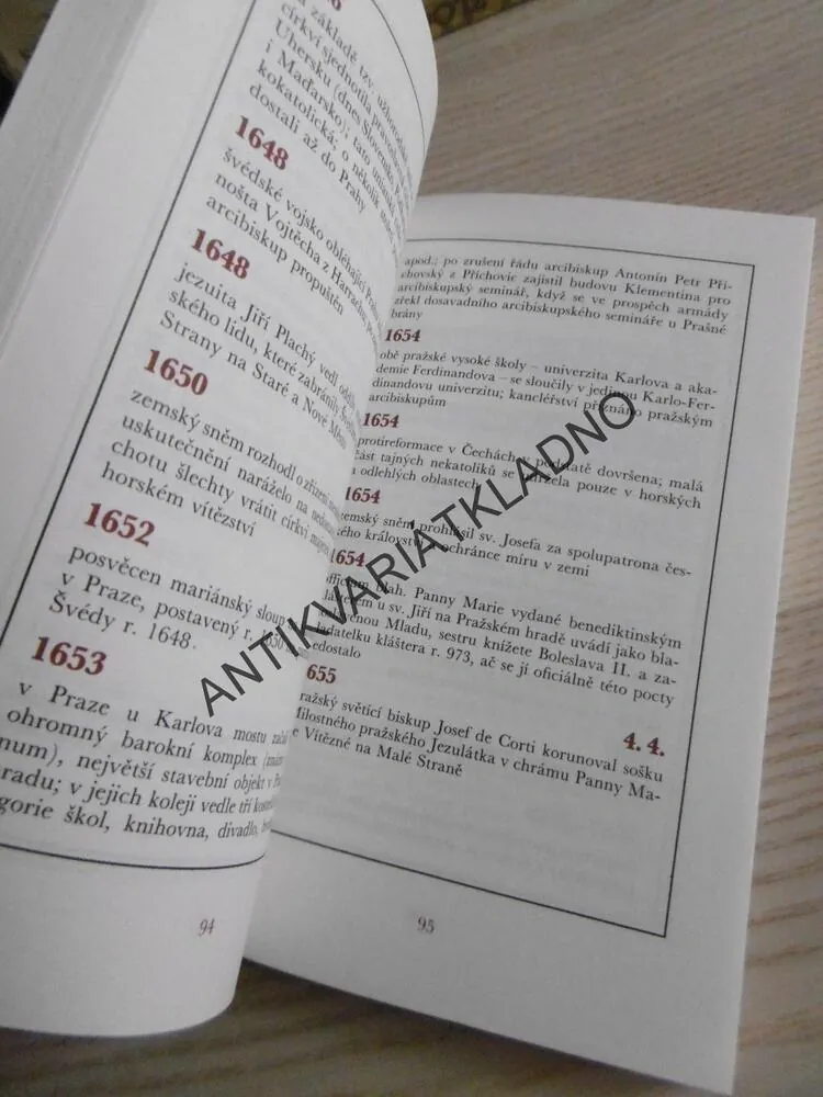 DĚJINY PRAŽSKÉ ARCIDIECÉZE V DATECH, JIŘÍ KETTNER, **an