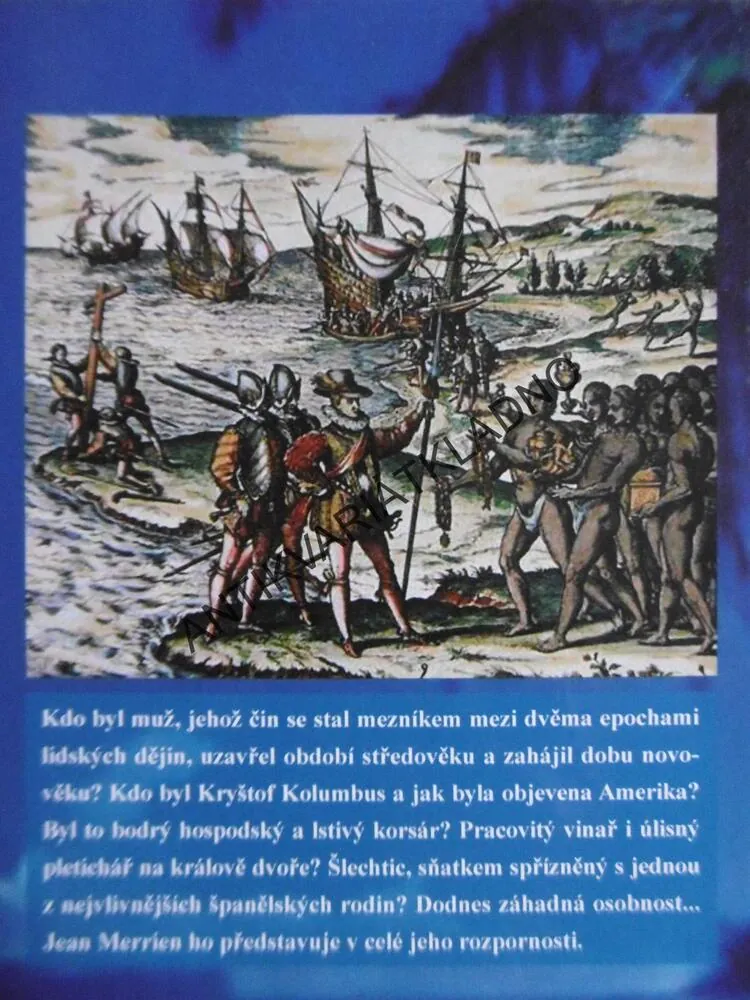 ZÁHADNÝ KRYŠTOF KOLUMBUS, JEAN MERRIEN, **an