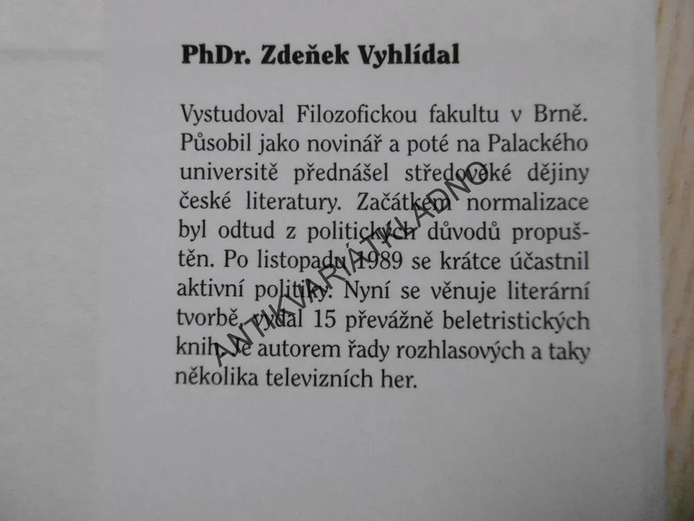 30LETÁ VÁLKA, EDICE MÝTY A REALITA, ZDENĚK VYHLÍDAL, **an