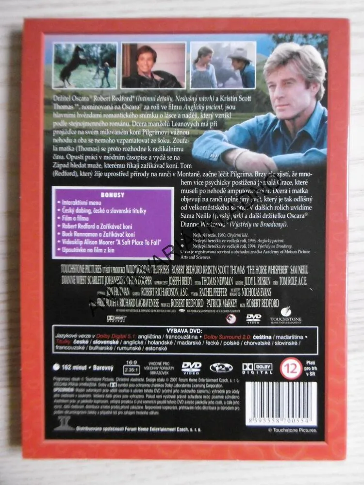ZAŘÍKÁVAČ KONÍ, DVD FILM