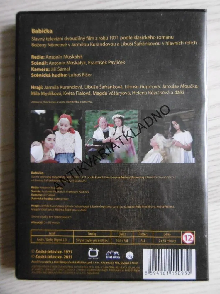 BABIČKA, DVD FILM 