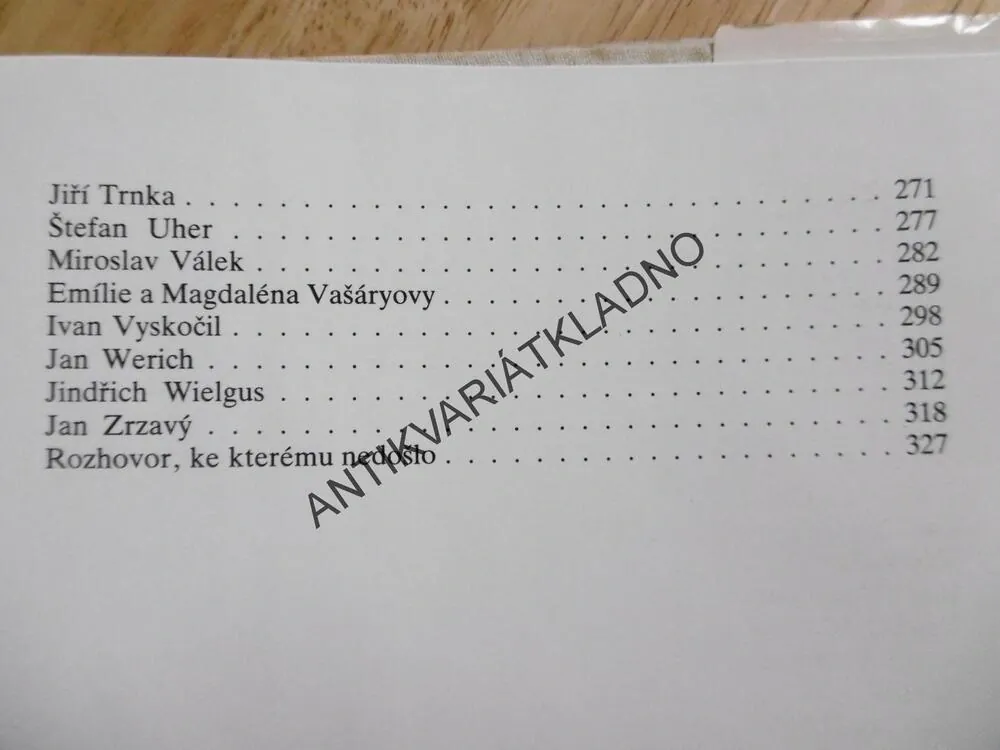 TAK TEDY... PŘIJĎTE! LEDERER- WERICH,HRUŠÍNSKÝ, TRNKA,ZRZAVÝ,SUCHÝ,HAVEL,LUSTIG