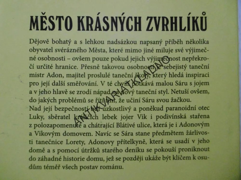 MĚSTO KRÁSNÝCH ZVRHLÍKŮ, JANA D. KRÁLÍČKOVÁ, **an