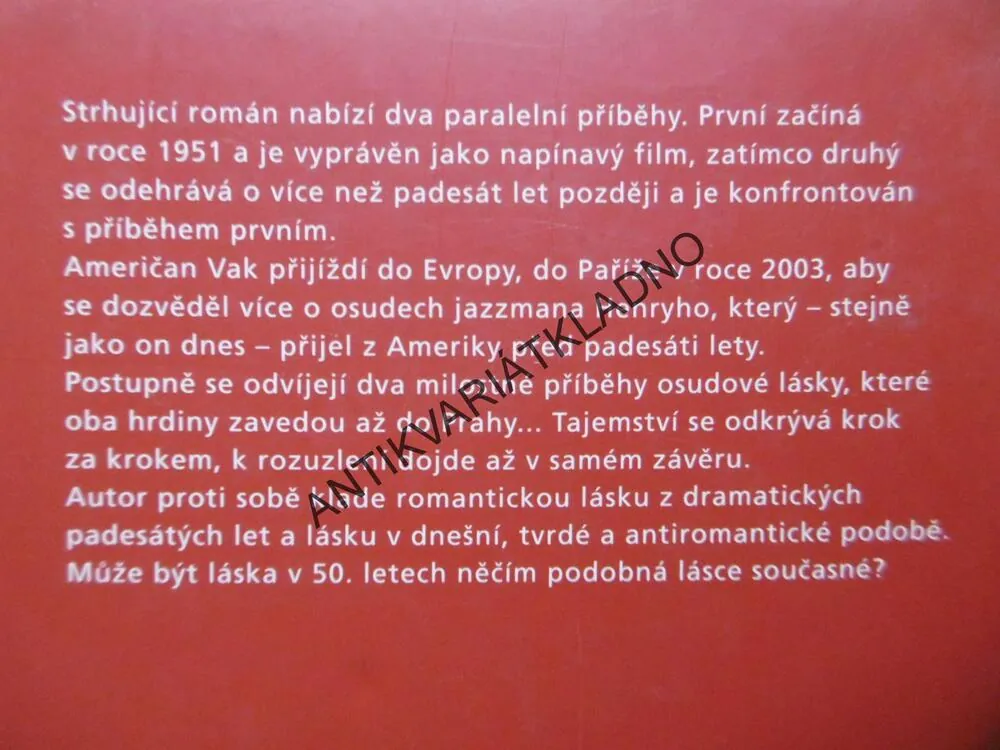 BLUES PRO STALINA, VLADIMÍR POŠTULKA, **an