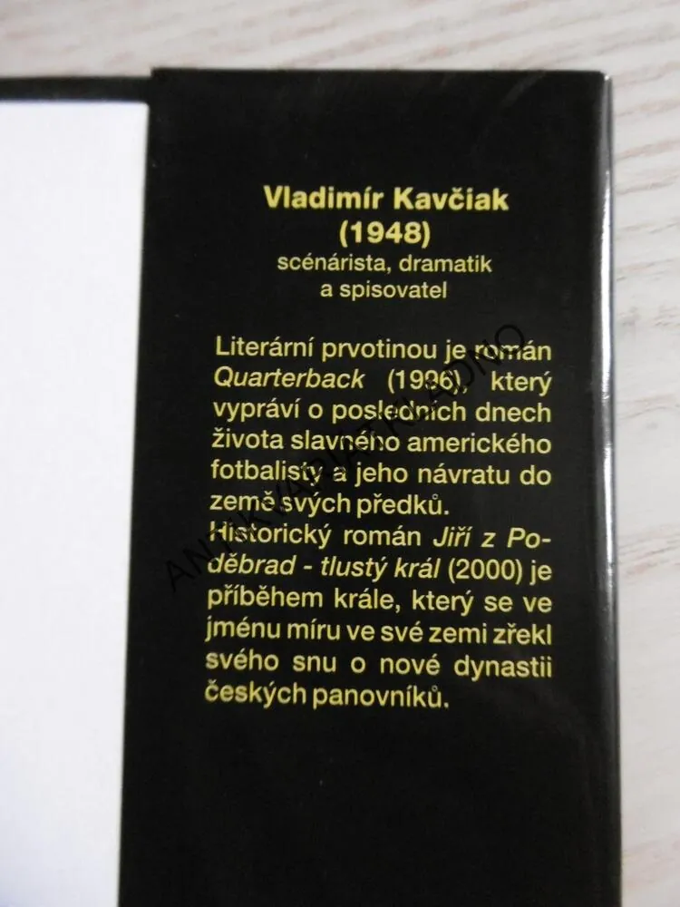 NEJBOHATŠÍ ŽENA SVĚTA, VLADIMÍR KAVČIAK, **an