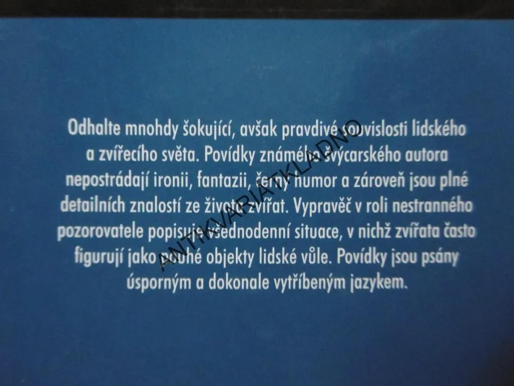 PÁV NA HNOJIŠTI ANEB ZVÍŘATA V NÁS, HUGO LOETSCHER, **an