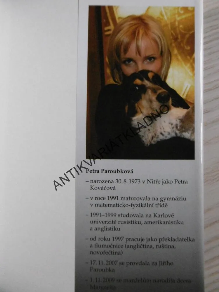 V BOTIČKÁCH OD DIORA, PETRA PAROUBKOVÁ, **an