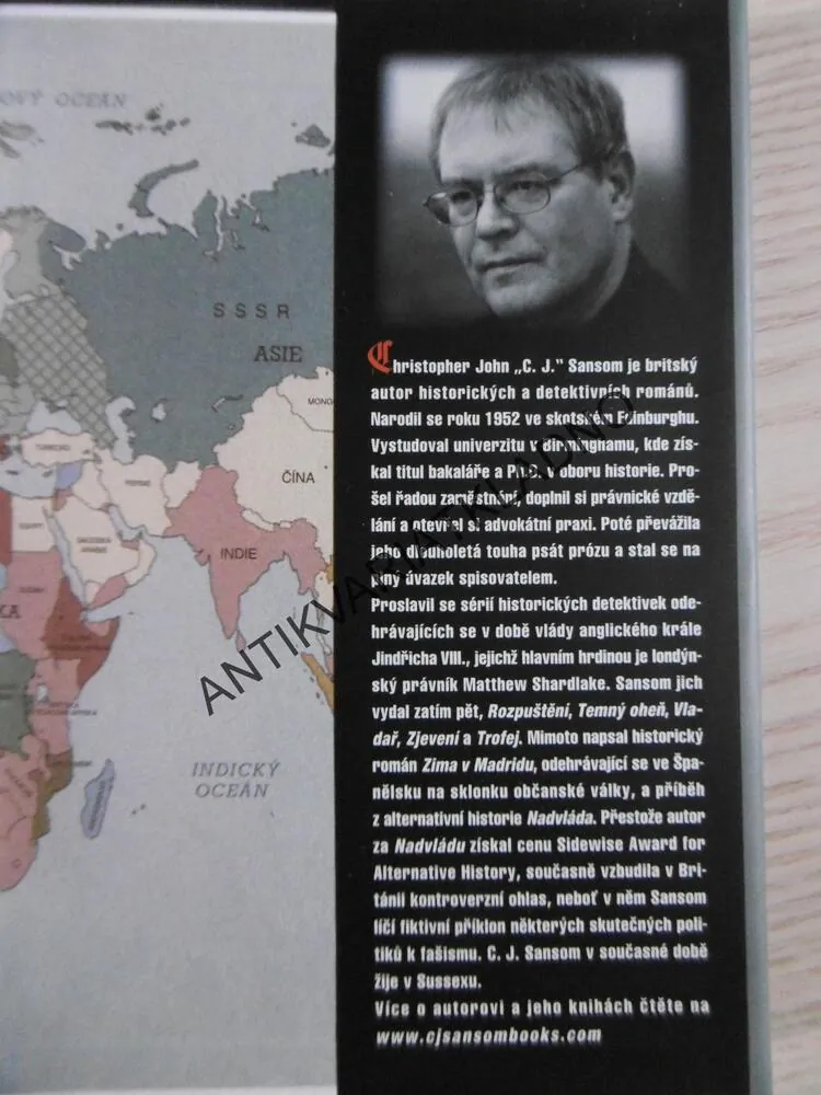 NADVLÁDA, C. J. SANSOM, **an