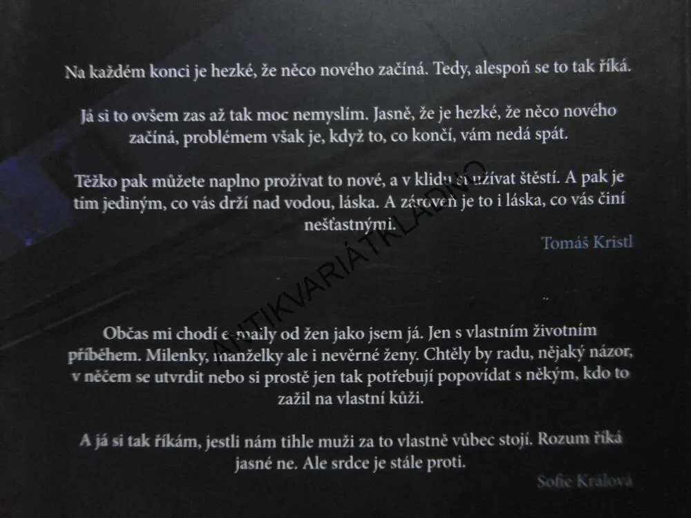 SRDCEM PROTI ROZUMU, SOFIE KRÁLOVÁ, TOMÁŠ KRISTL, **an
