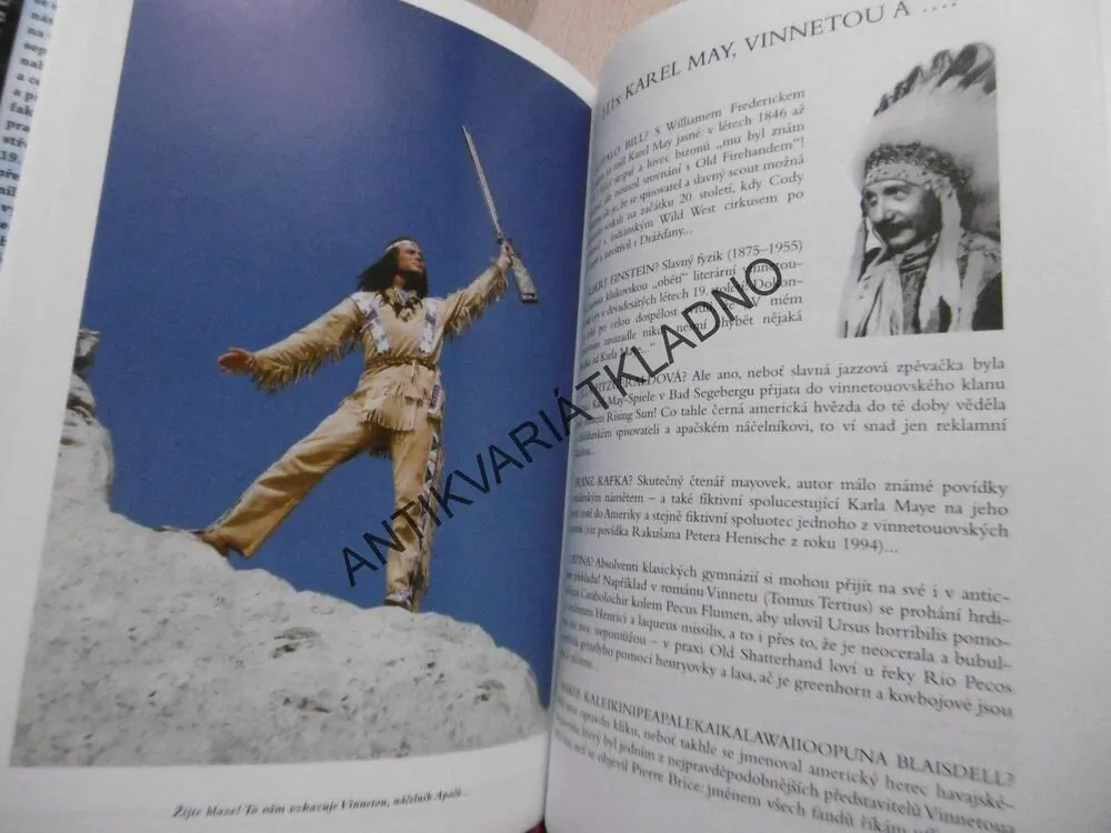 MŮJ BRATR VINNETOU, KAREL MAY, KAREL JORDÁN, **an
