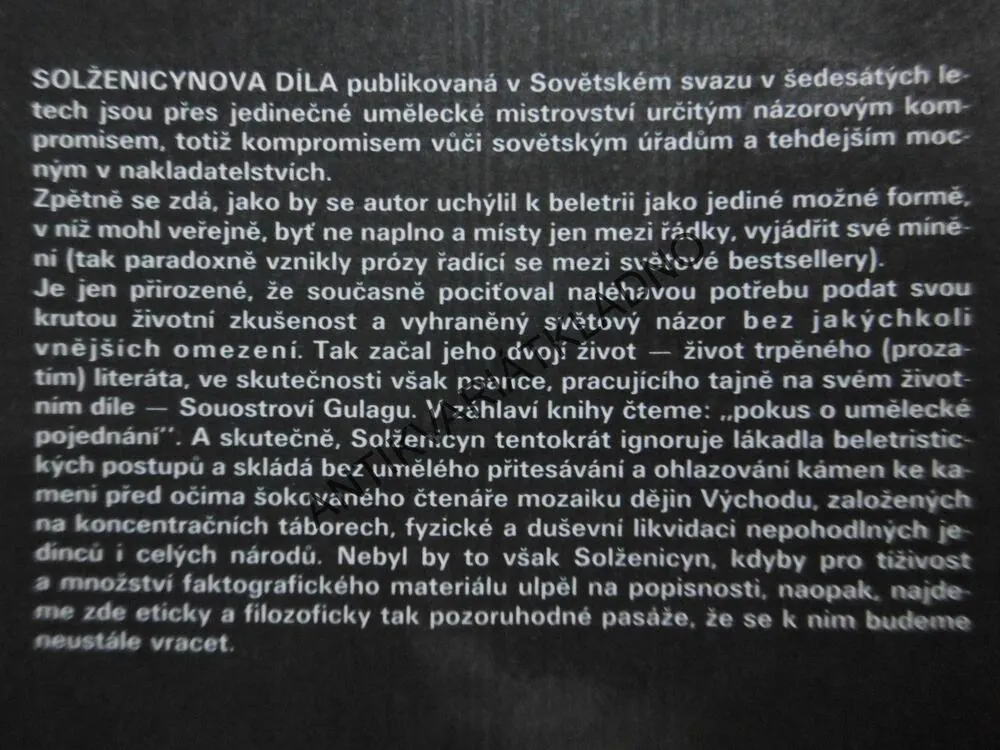 SOUOSTROVÍ GULAG, 1-3, ALEXANDR SOLŽENICYN, **an