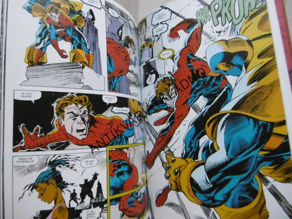 SPIDER-MAN, MUTANTSKÝ FAKTOR, SPIDERMAN, MARVEL KOMIKS 8., **an