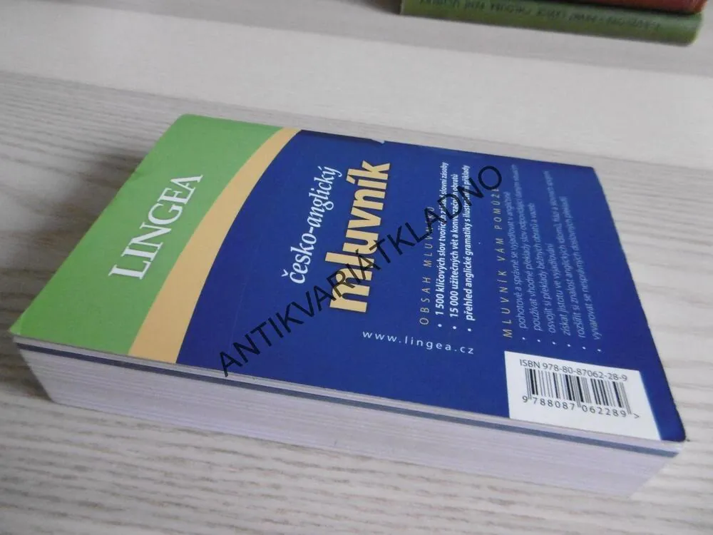LINGEA, ČESKO-ANGLICKÝ MLUVNÍK SLANGU , SLOVNÍK, **an
