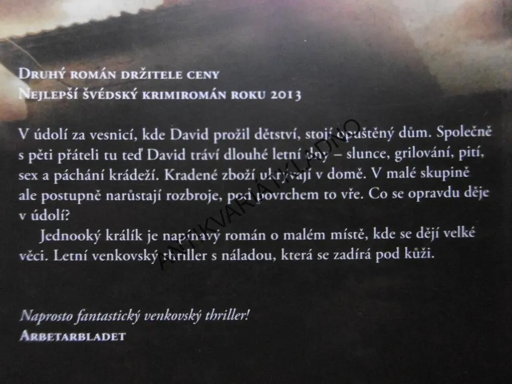 JEDNOOKÝ KRÁLÍK, CHRISTIFFER CARLSSON, **an