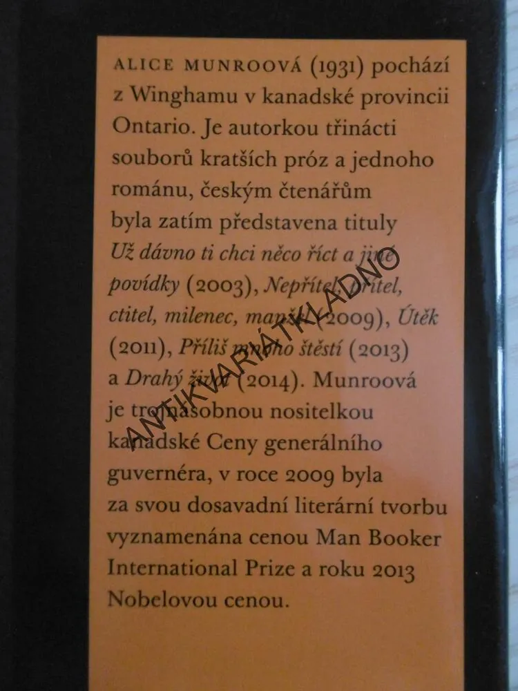 ÚTĚK, ALICE MUNROOVÁ, **an