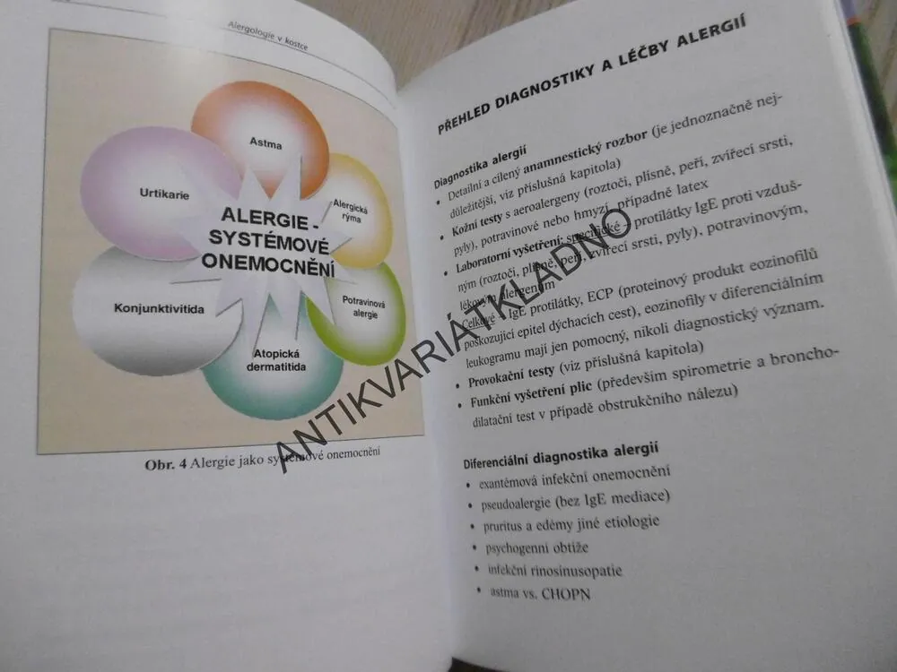 ALERGOLOGIE V KOSTCE, PETR ČÁP, MIROSLAV PRŮCHA, ALERGIE, **an