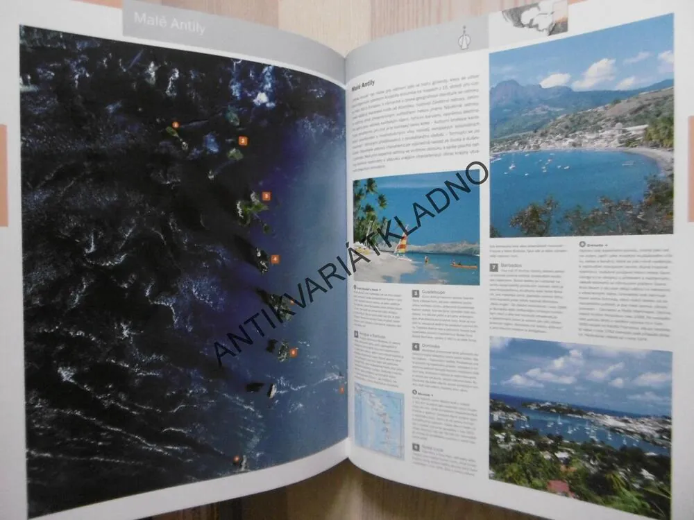 ATLANTICA, VELKÝ ATLAS SVĚTA S DRUŽICOVÝMI SNÍMKY,  **an