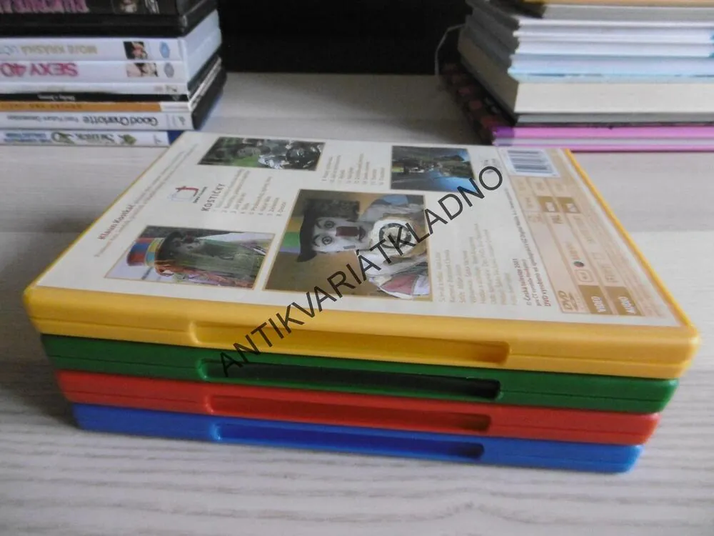KOSTIČKY, 1-4., DVD FILM 