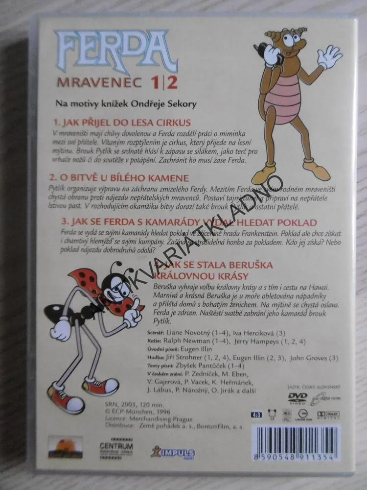 FERDA MRAVENEC 1/2,  DVD FILM