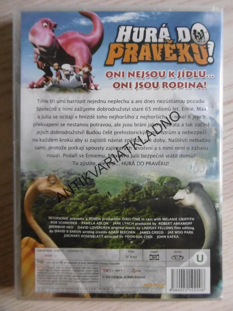 HURÁ DO PRAVĚKU!,  DVD FILM