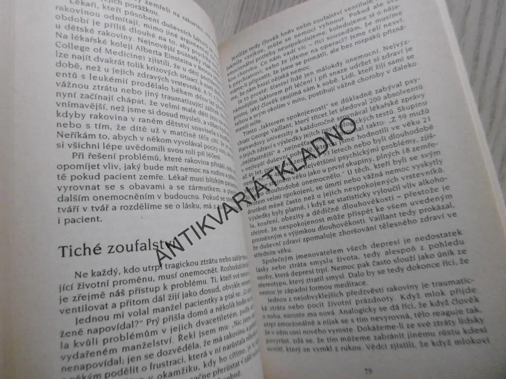 LÁSKA, MEDICÍNA A ZÁZRAKY, MUDR. BERNIE SIEGEL, **an