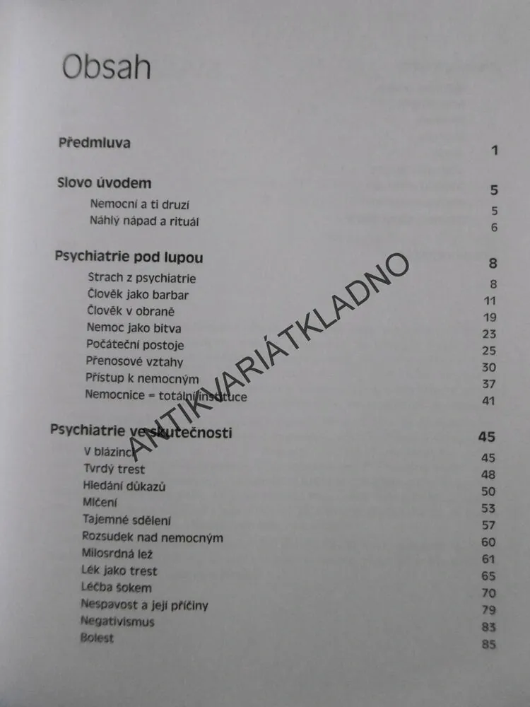 O PSYCHIATRII, PETR STYX, JAK ŽÍT A JEDNAT S DUŠEVNĚ NEMOCNÝMI LIDMI, **an