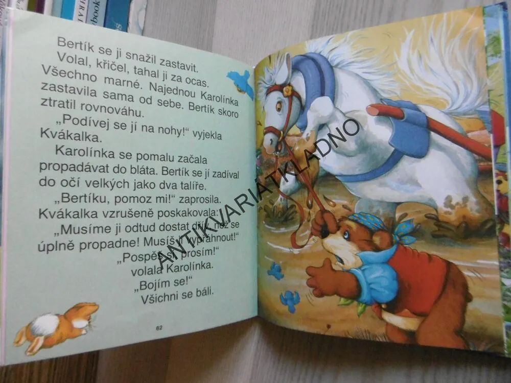 UČÍM SE ČÍST, KOBYLKA KAROLÍNKA, **an