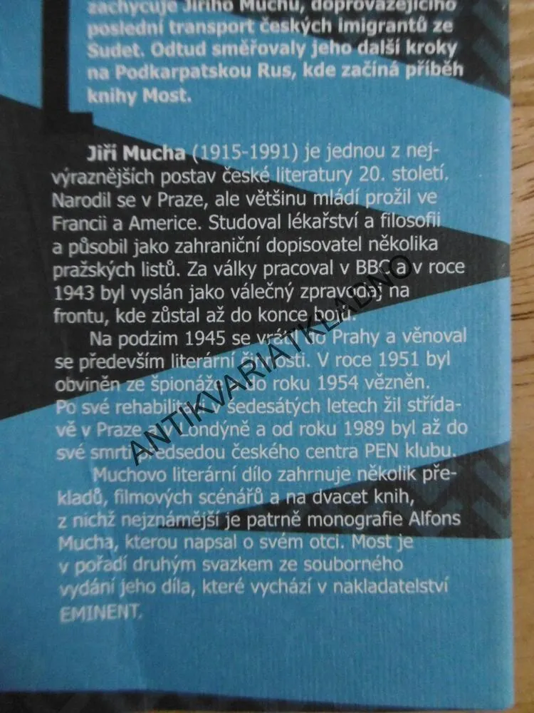 MOST, JIŘÍ MUCHA, VÁLKA, SUDETY,