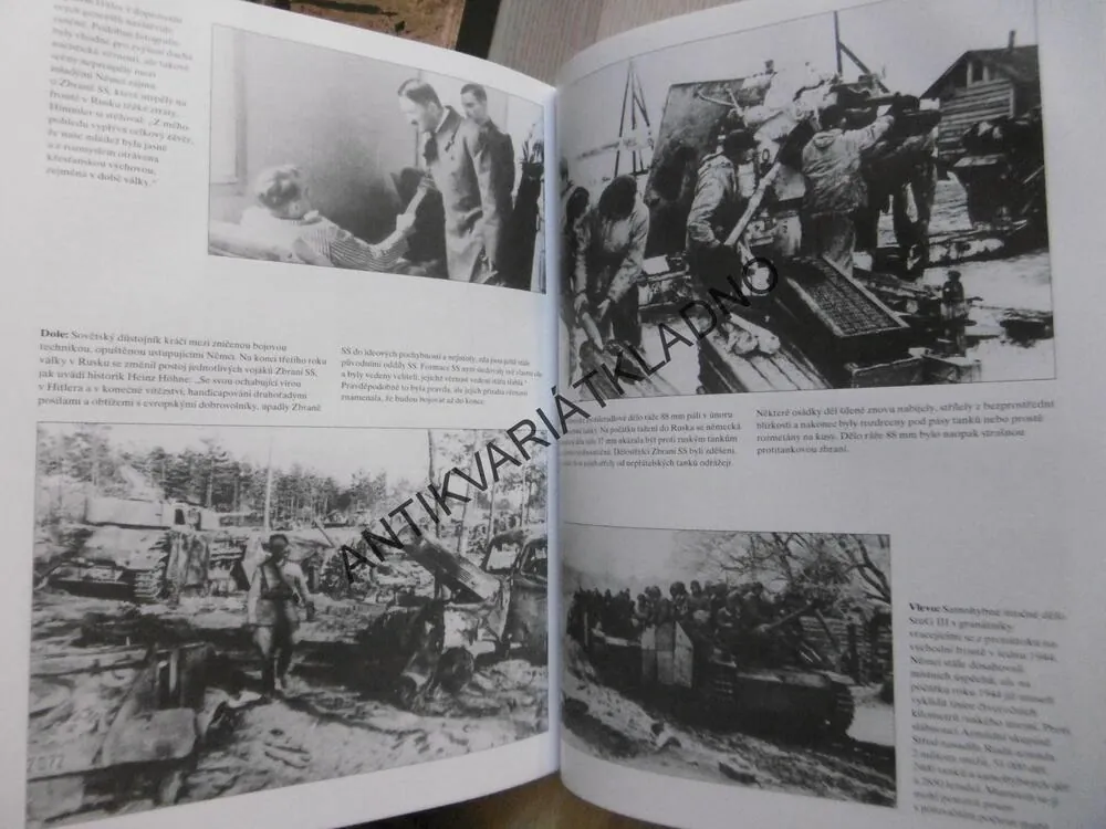 WAFFEN-SS - ZBRANĚ SS, NEPUBLIKOVANÉ FOTOGRAFIE 1923-1945, **an