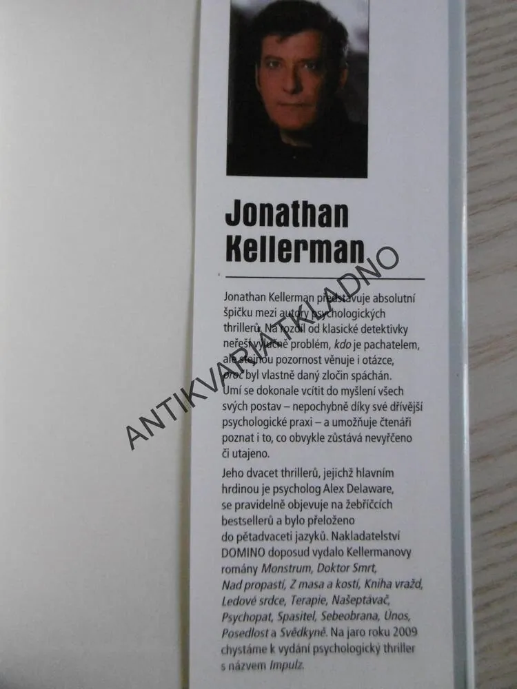 KREVNÍ TEST, JONATHAN KELLERMAN, **an