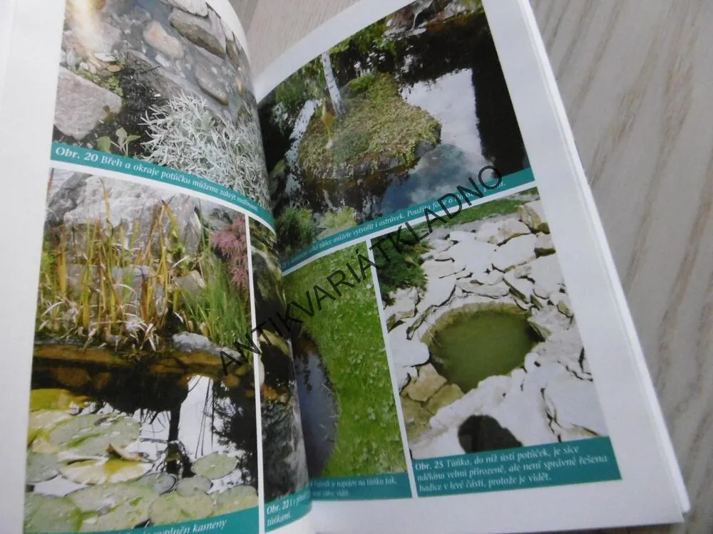 POTŮČKY, KASKÁDY A VODOTRYSKY, JIŘÍ SEDLÁK, **an