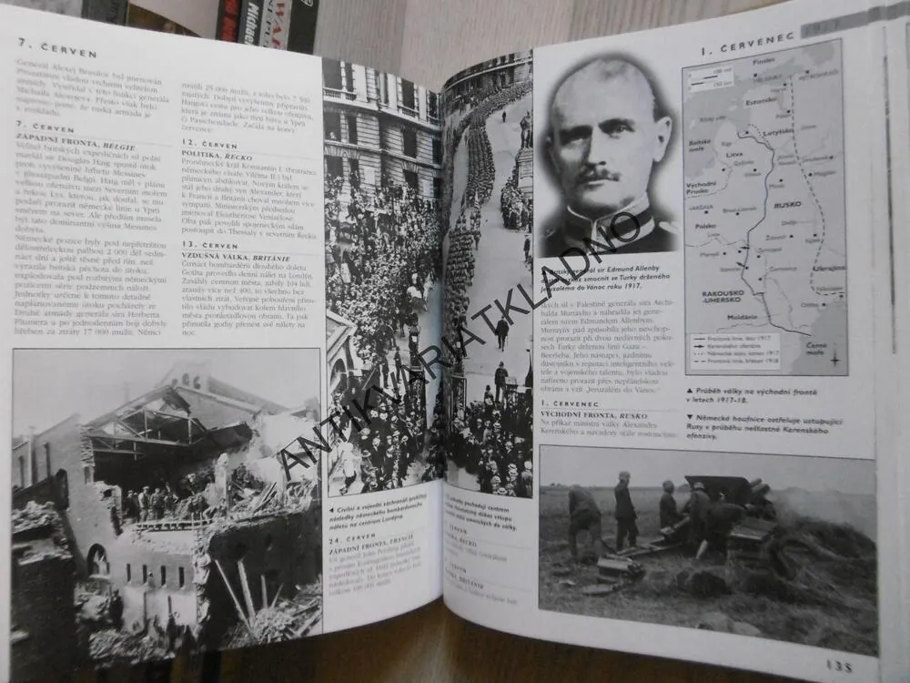 PRVNÍ SVĚTOVÁ VÁLKA DEN PO DNI, IAN WESTWELL, *an