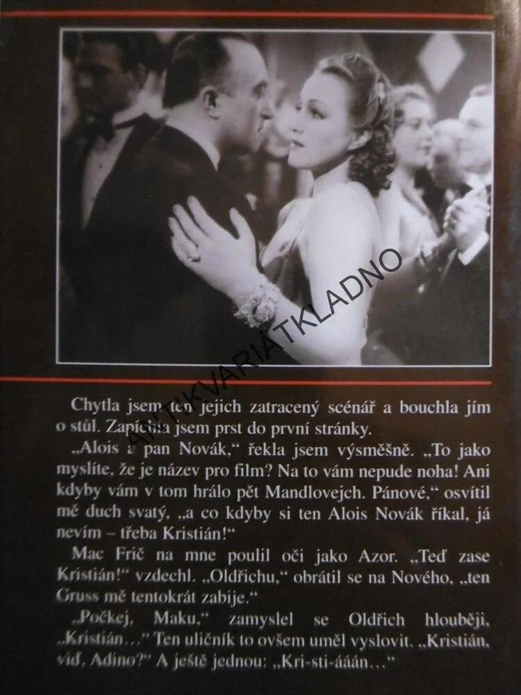 ADINA, PŘÍBĚH ČESKÉ HVĚZDY, VLADIMÍR PŘÍBSKÝ,, **an
