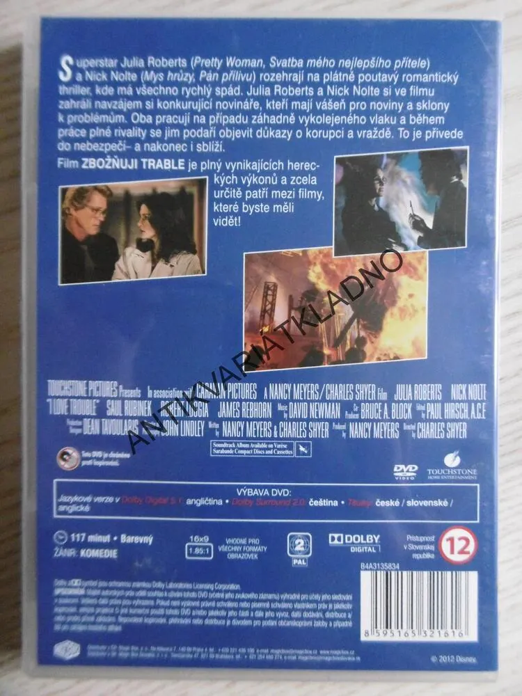 ZBOŽŇUJI TRABLE, DVD FILM 