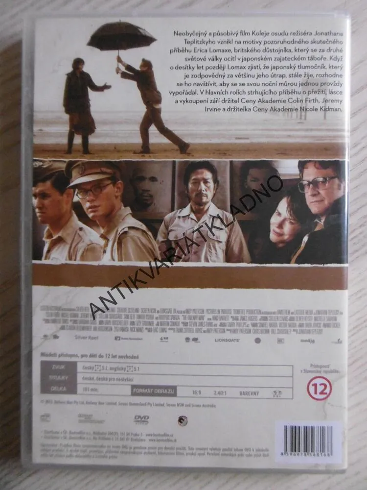 KOLEJE OSUDU, DVD FILM 