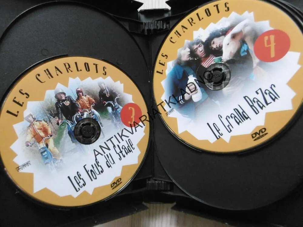 BAŽANTI, 6 DVD FILM 