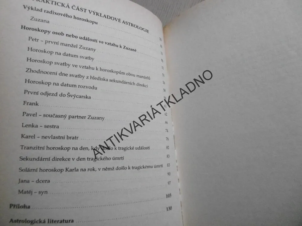 ASTROLOGIE V PRAXI, IDA MYSLIKOVJANOVÁ, **an