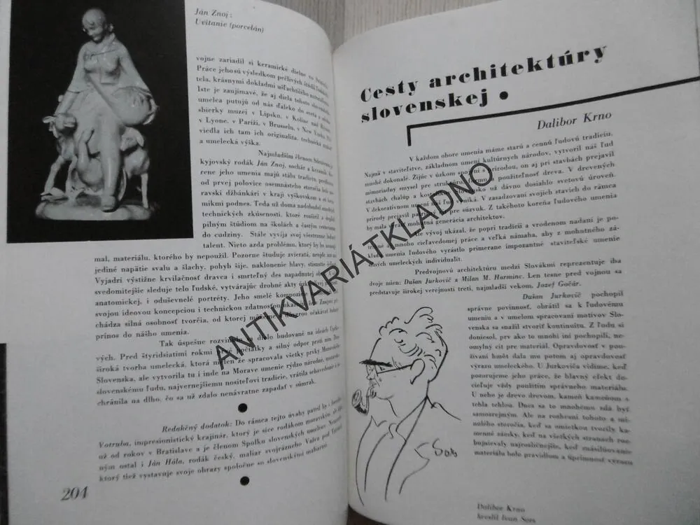 SLOVENSKÁ PRITOMNOST LITERARNA A UMELECKA, 1931, SLOVENSKY, **an
