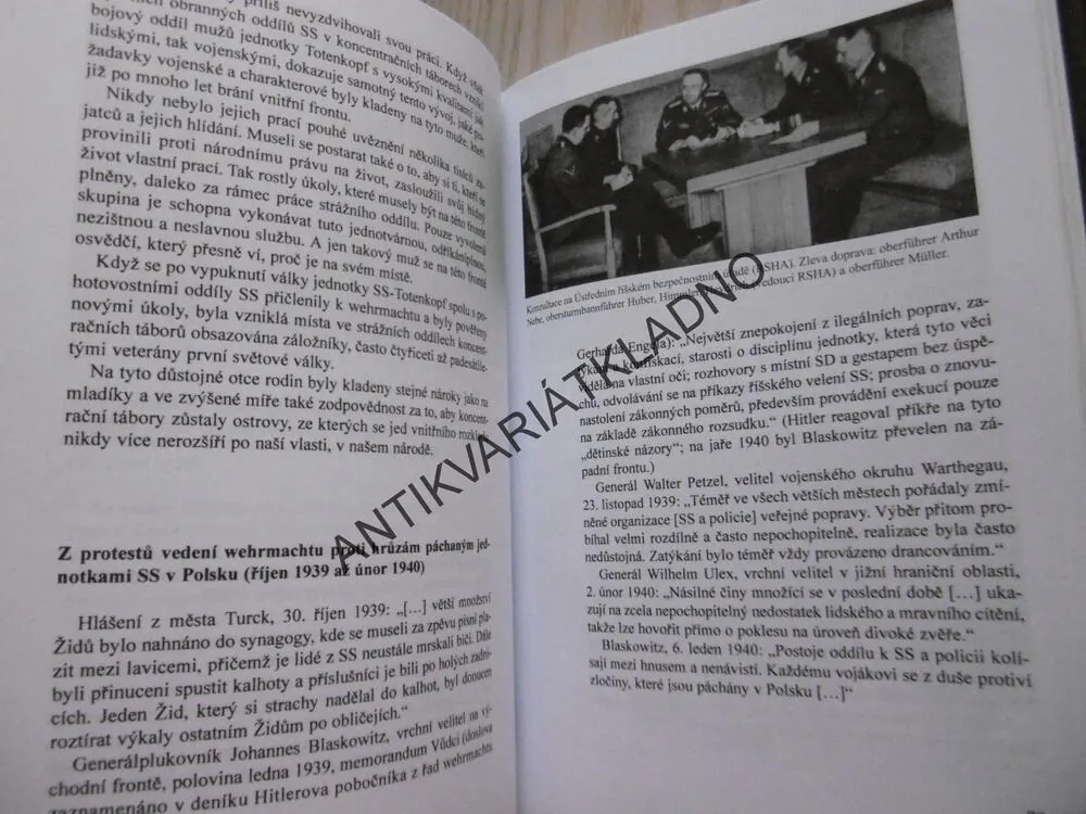 HITLERŮV ČERNÝ ŘÁD, W. SCHNEIDER, **an
