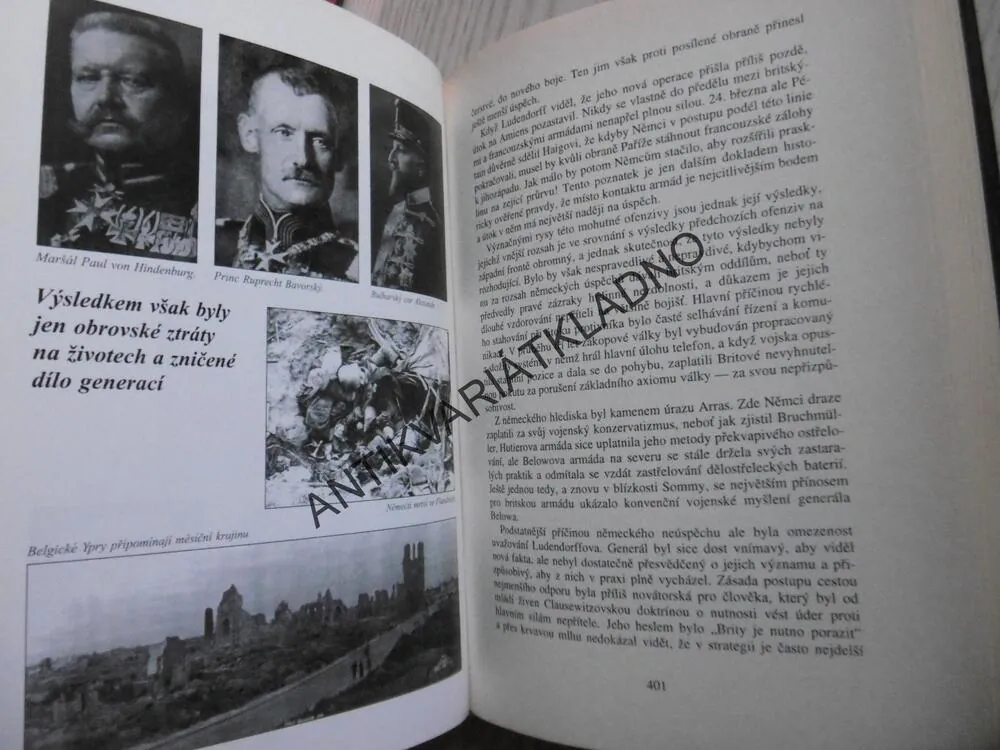 HISTORIE PRVNÍ SVĚTOVÉ VÁLKY, LIDDELL HART, **an