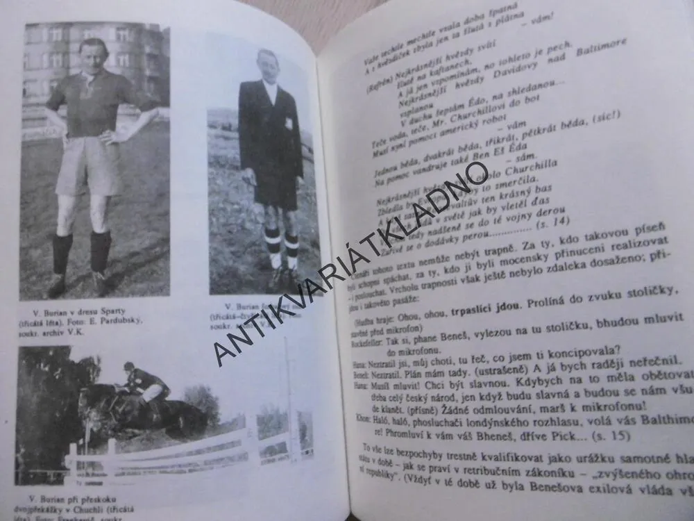 VĚC: VLASTA BURIAN, VLADIMÍR JUST, **an