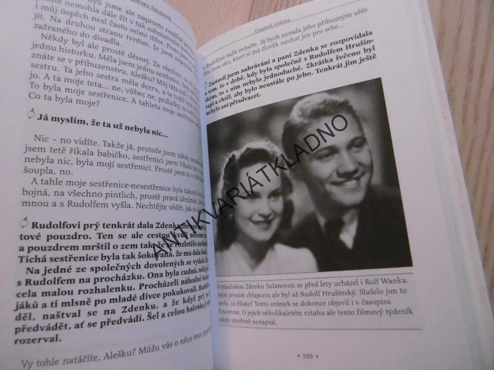 ZDENKA SULANOVÁ, ALEŠ CIBULKA, **an